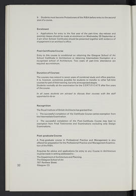 General prospectus 1965-1966 (Page 32)