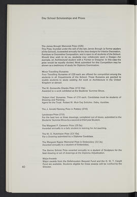 General prospectus 1966-1967 (Page 40)