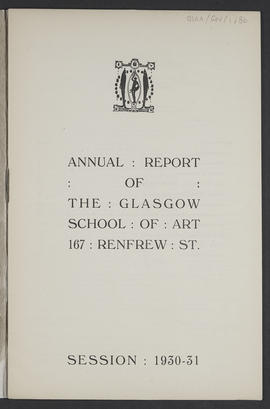 Annual Report 1930-31 (Page 1)