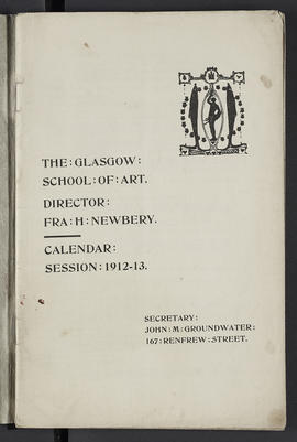 Prospectus 1912-1913 (Page 1)