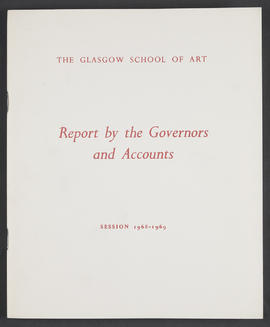 Annual Report 1968-69 (Front cover, Version 1)