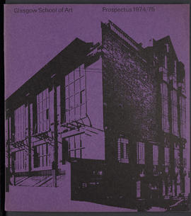 General prospectus 1974-1975 (Front cover, Version 1)