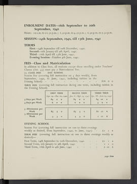 General prospectus 1940-1941 (Page 3)