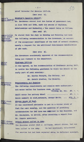 Minutes, Oct 1916-Jun 1920 (Page 50, Version 1)