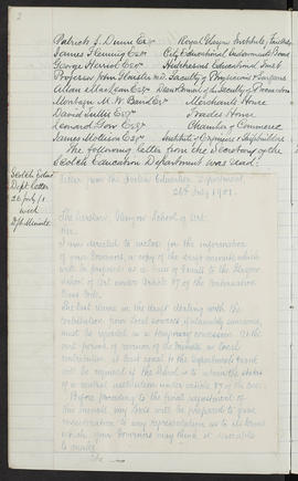 Minutes, Aug 1901-Jun 1907 (Page 2)