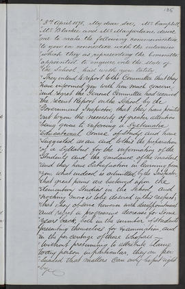 Minutes, Apr 1854-Mar 1882 (Page 135, Version 1)