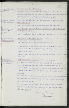 Minutes, Aug 1911-Mar 1913 (Page 232, Version 1)