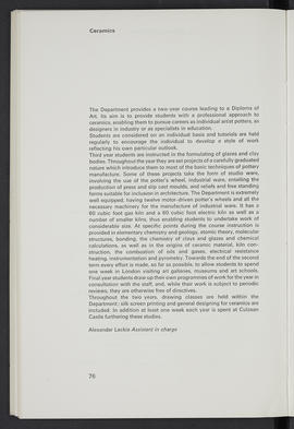 General prospectus 1970-1971 (Page 76)