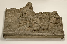 Plaster cast of relief from story of Romulus and Remus (Version 1)
