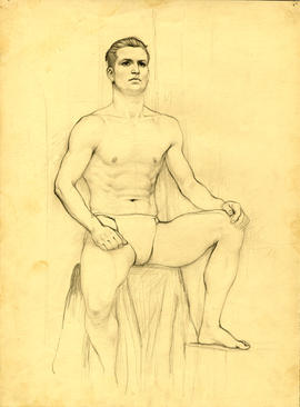 Male model sketch