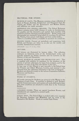 General prospectus 1908-1909 (Page 16)