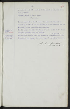 Minutes, May 1909-Jun 1911 (Page 40, Version 1)