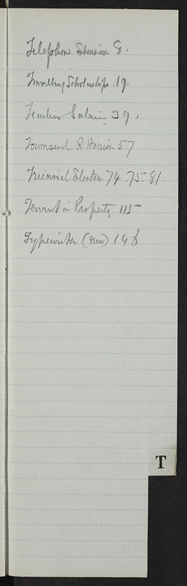 Minutes, Jul 1920-Dec 1924 (Index, Page 20, Version 1)