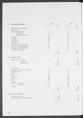 Annual Report 1991-92 (Page 20)