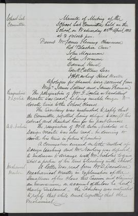 Minutes, Apr 1882-Mar 1890 (Page 114, Version 1)
