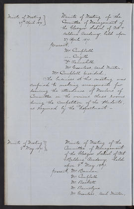 Minutes, Apr 1854-Mar 1882 (Page 98, Version 2)
