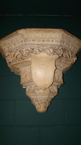 Plaster cast of decorative capital