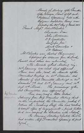Minutes, Apr 1854-Mar 1882 (Page 153, Version 2)