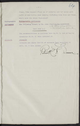 Minutes, Jun 1914-Jul 1916 (Page 64, Version 1)