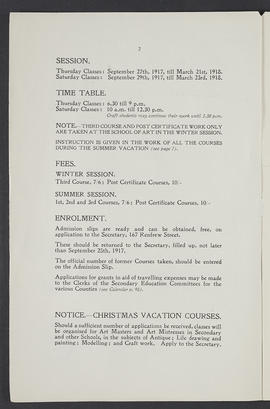 Appendix to prospectus 1917-1918 (Page 2)