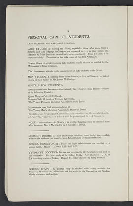 General prospectus 1911-1912 (Page 14)