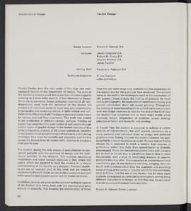 General prospectus 1974-1975 (Page 52)