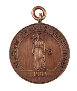 Glasgow Drawing Competition medal (Version 2)