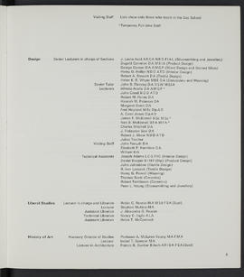 General prospectus 1972-1973 (Page 9)