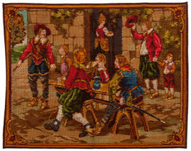 Pictorial tapestry rug (Version 1)