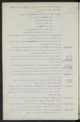 Minutes, May 1909-Jun 1911 (Page 1, Version 2)