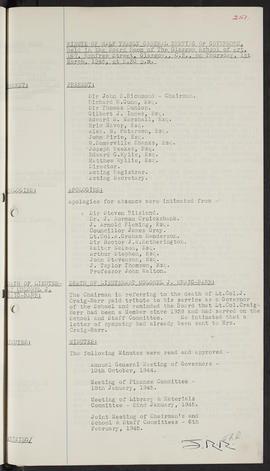 Minutes, Aug 1937-Jul 1945 (Page 251, Version 1)