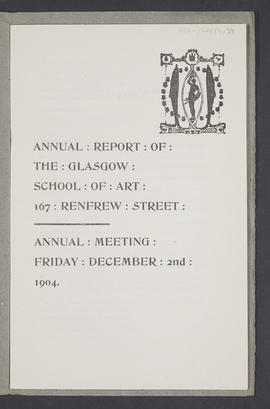 Annual Report 1903-04 (Page 1)