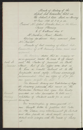 Minutes, Apr 1890-Mar 1895 (Page 42, Version 2)