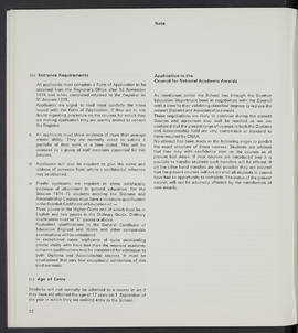 General prospectus 1974-1975 (Page 22)