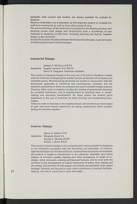 General prospectus 1966-1967 (Page 27)
