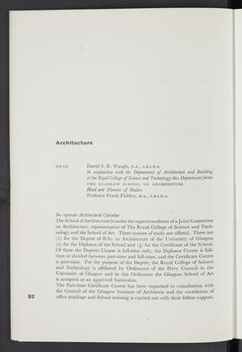 General prospectus 1961-62 (Page 32)