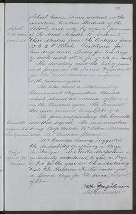 Minutes, Apr 1854-Mar 1882 (Page 138, Version 1)