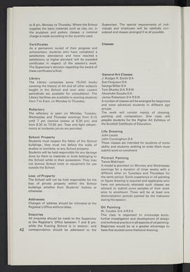 General prospectus 1965-1966 (Page 42)