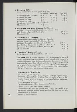 General prospectus 1963-1964 (Page 18)