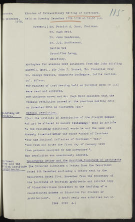 Minutes, Oct 1916-Jun 1920 (Page 115, Version 1)