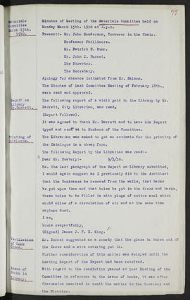 Minutes, May 1909-Jun 1911 (Page 77, Version 1)