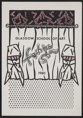 Fashion show programme 1980 (Version 1)