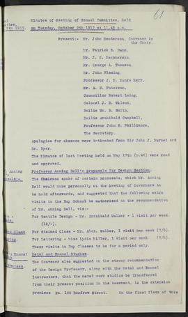 Minutes, Oct 1916-Jun 1920 (Page 61, Version 1)