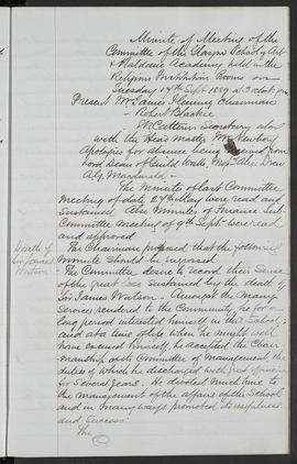 Minutes, Apr 1882-Mar 1890 (Page 137, Version 1)
