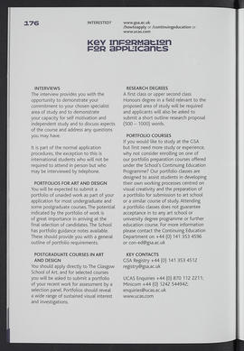 General prospectus 2005-2006 (Page 176)