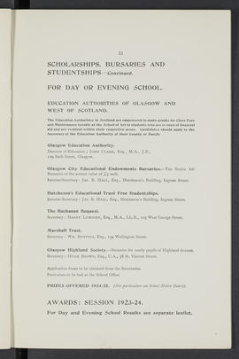 General prospectus 1924-25 (Page 31)