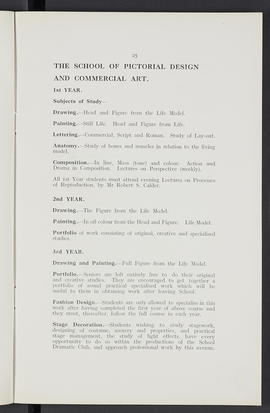 General prospectus 1932-1933 (Page 25)