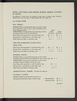 General prospectus 1937-1938 (Page 11)