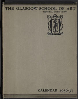 General prospectus 1936-1937 (Front cover, Version 1)