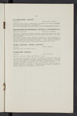 Prospectus 1912-1913 (Page 51)